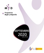 Boletín Programas Mujer y Deporte: M y D (septiembre, 2020)